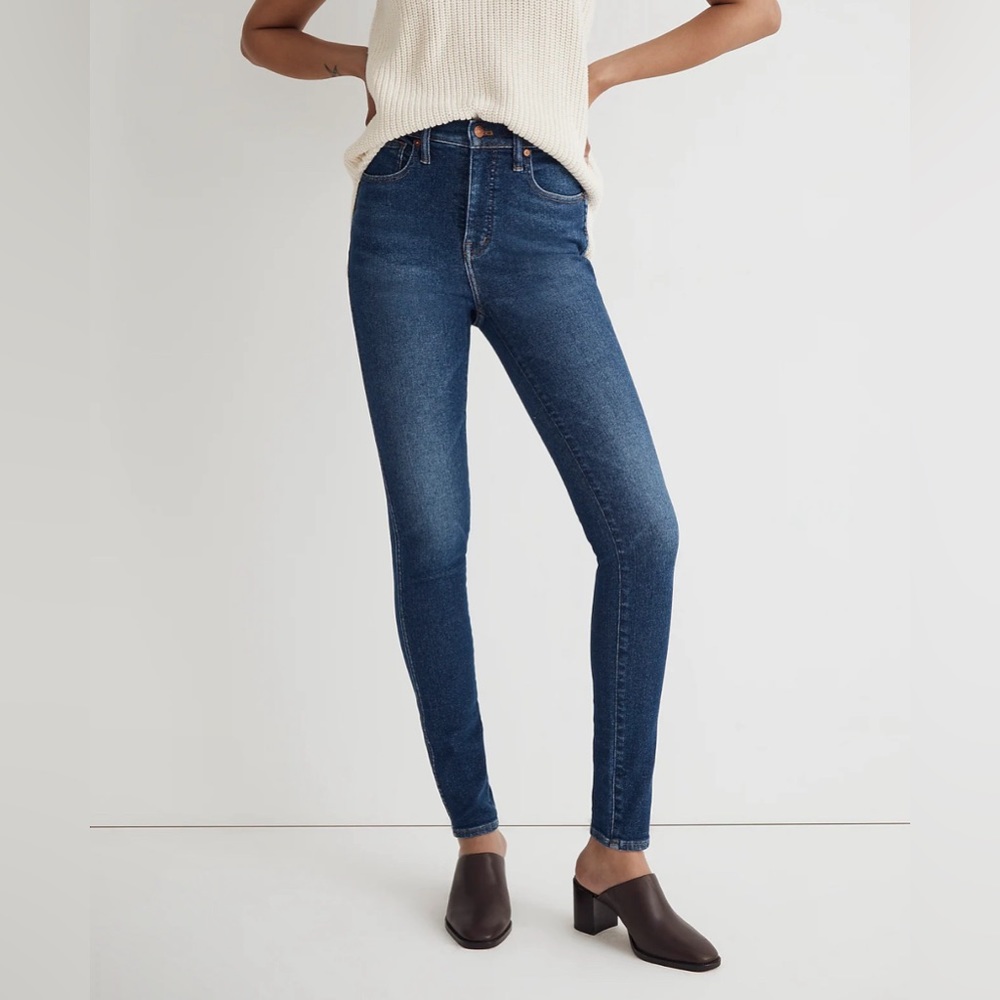 Madewell 10" High-Rise Skinny Jeans Size 27